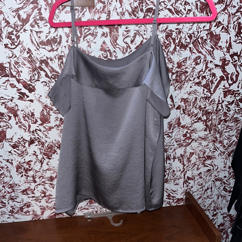 satin tank top